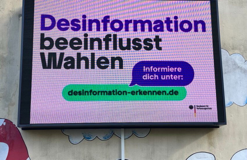 Desinformation Fake Bundestagswahl Soziale Medien